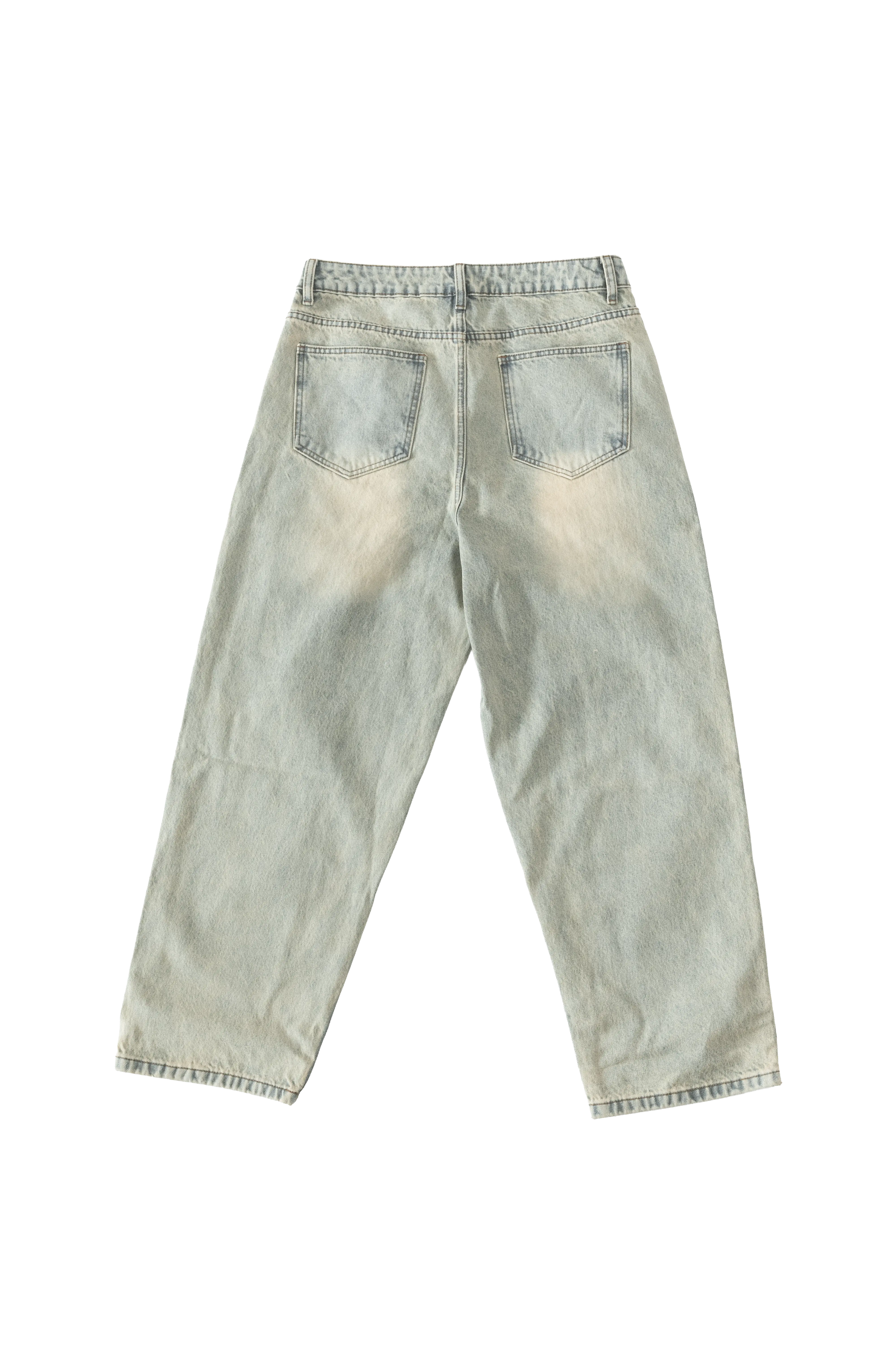 Light Blue Washed Denim Jeans