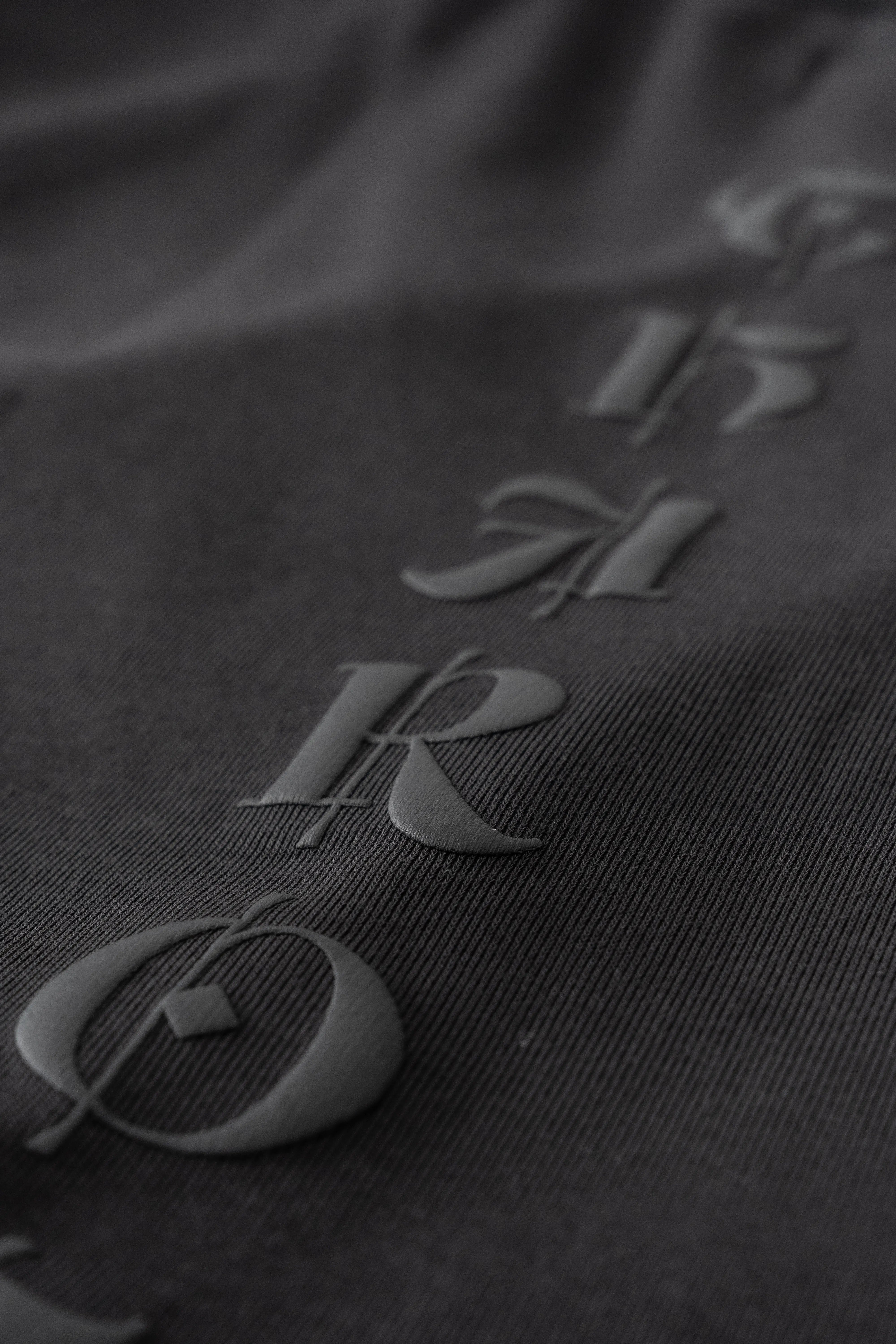 V1 THAROS Heavy Weight Hoodie Charcoal
