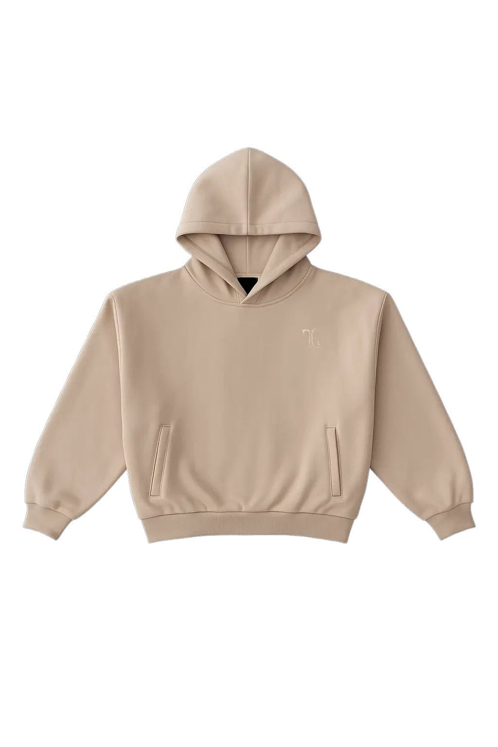 V1 THAROS Heavy Weight Hoodie Beige
